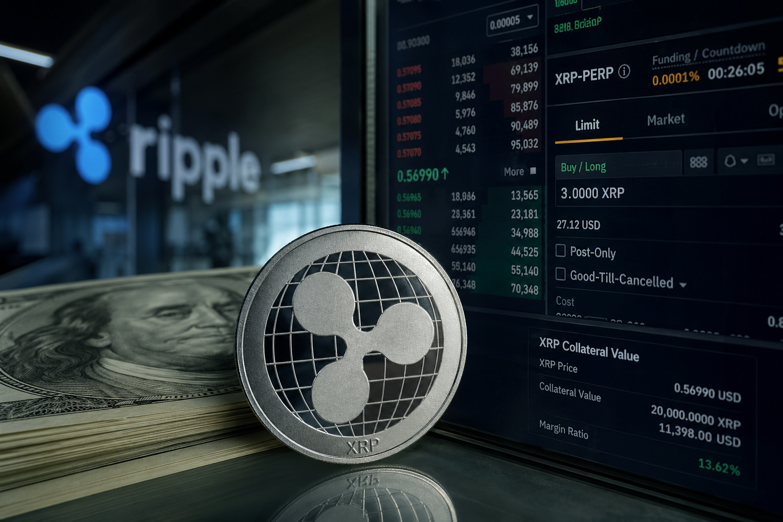 瑞波幣(XRP)發行方攜手 OKX 推美元穩定幣 RLUSD　挑戰 USDT、USDC 強化 XRPL 流動性